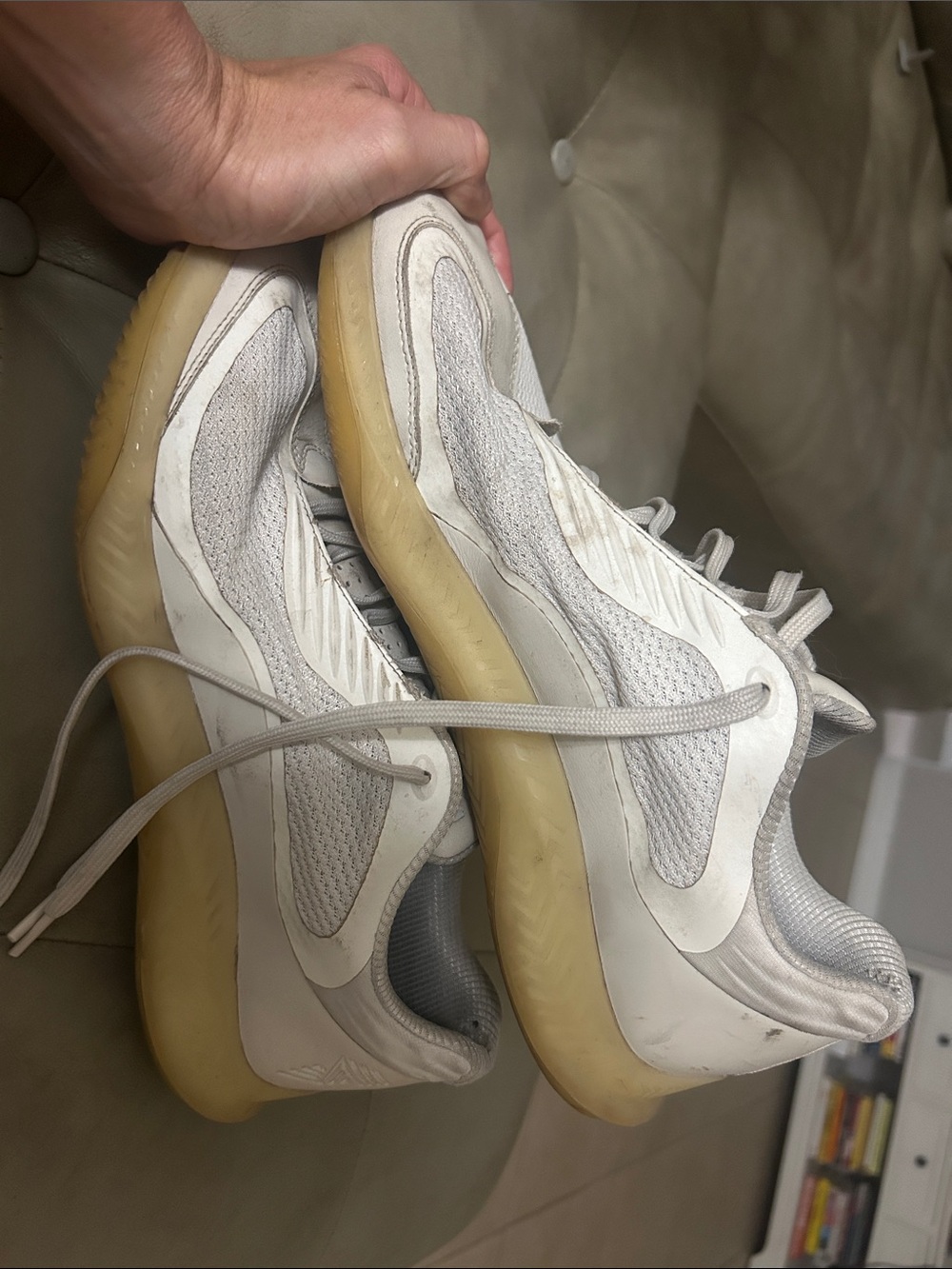 Men's White RAD shoes - Picture 3 of 5